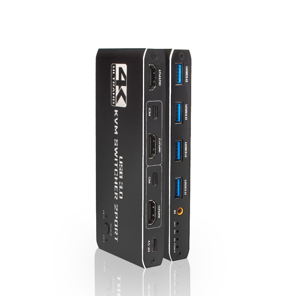 Home Office Kvm Switch - Universal 2 In 1 HDMI KVM