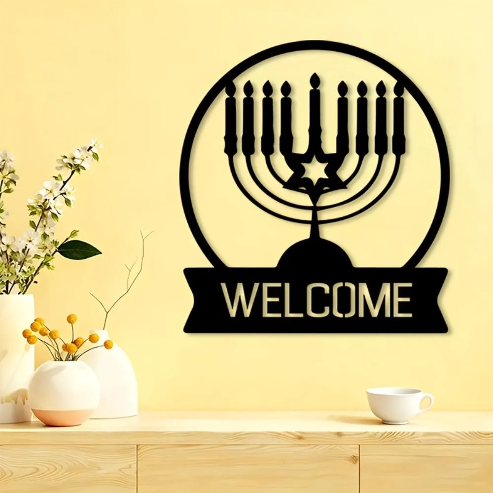 Home Office Art - CIFBUY Iron Wall Art Art Deco