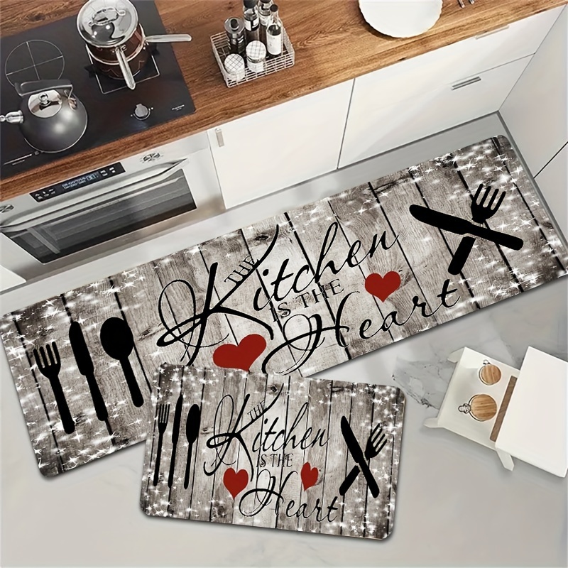Anti Fatigue Mat - VIKAMA 1/2pcs Simple Knife And Fork