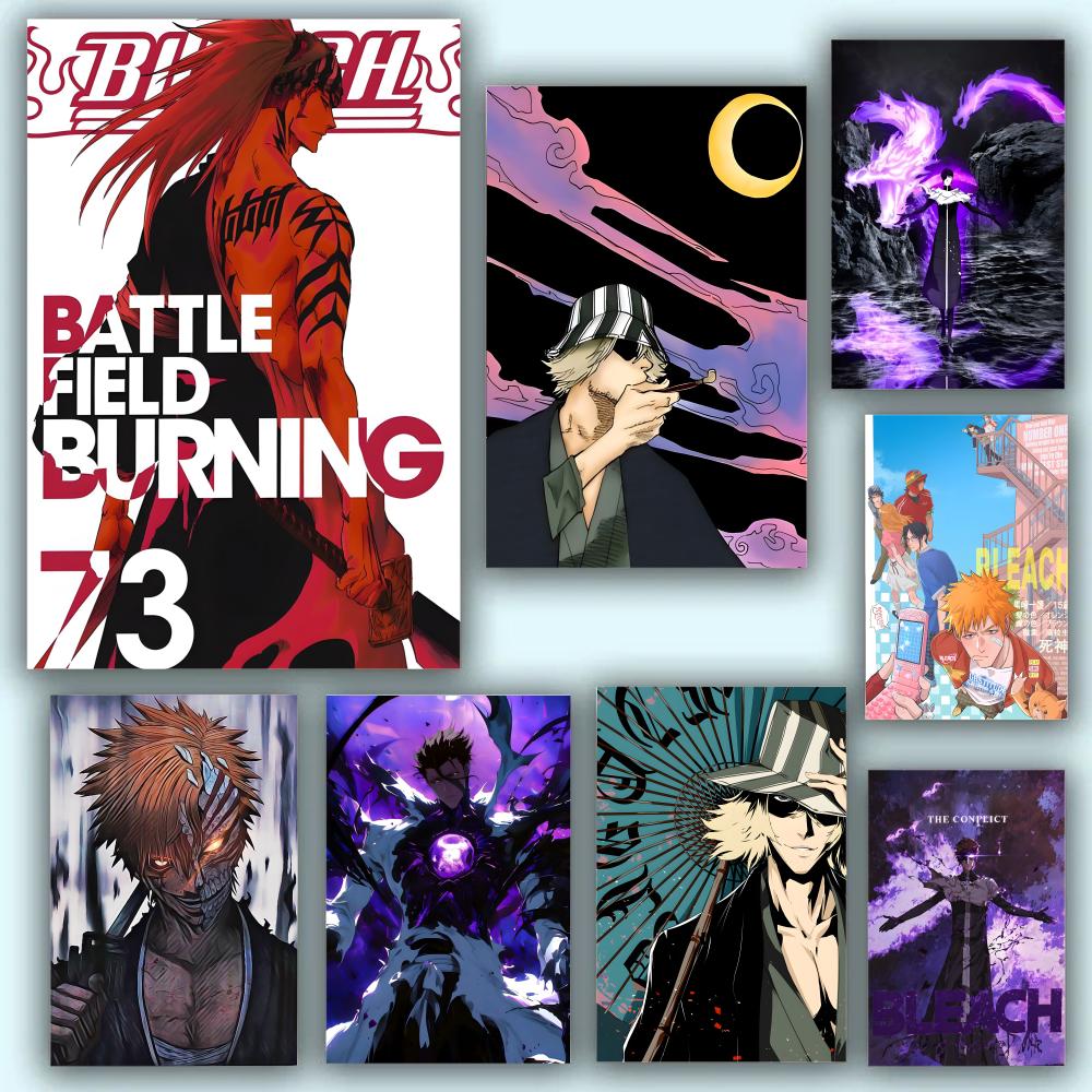 Home Office Bleaching - Anime B-Bleach Poster Waterproof HD PVC