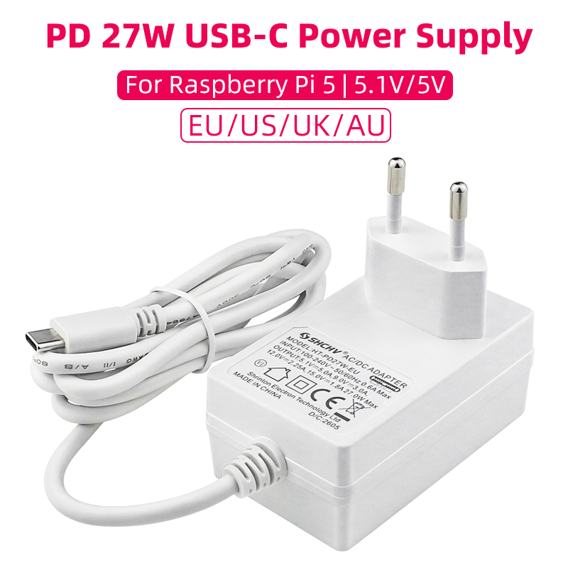 Home Office Uk - Raspberry Pi 5 5.1V 5A Power