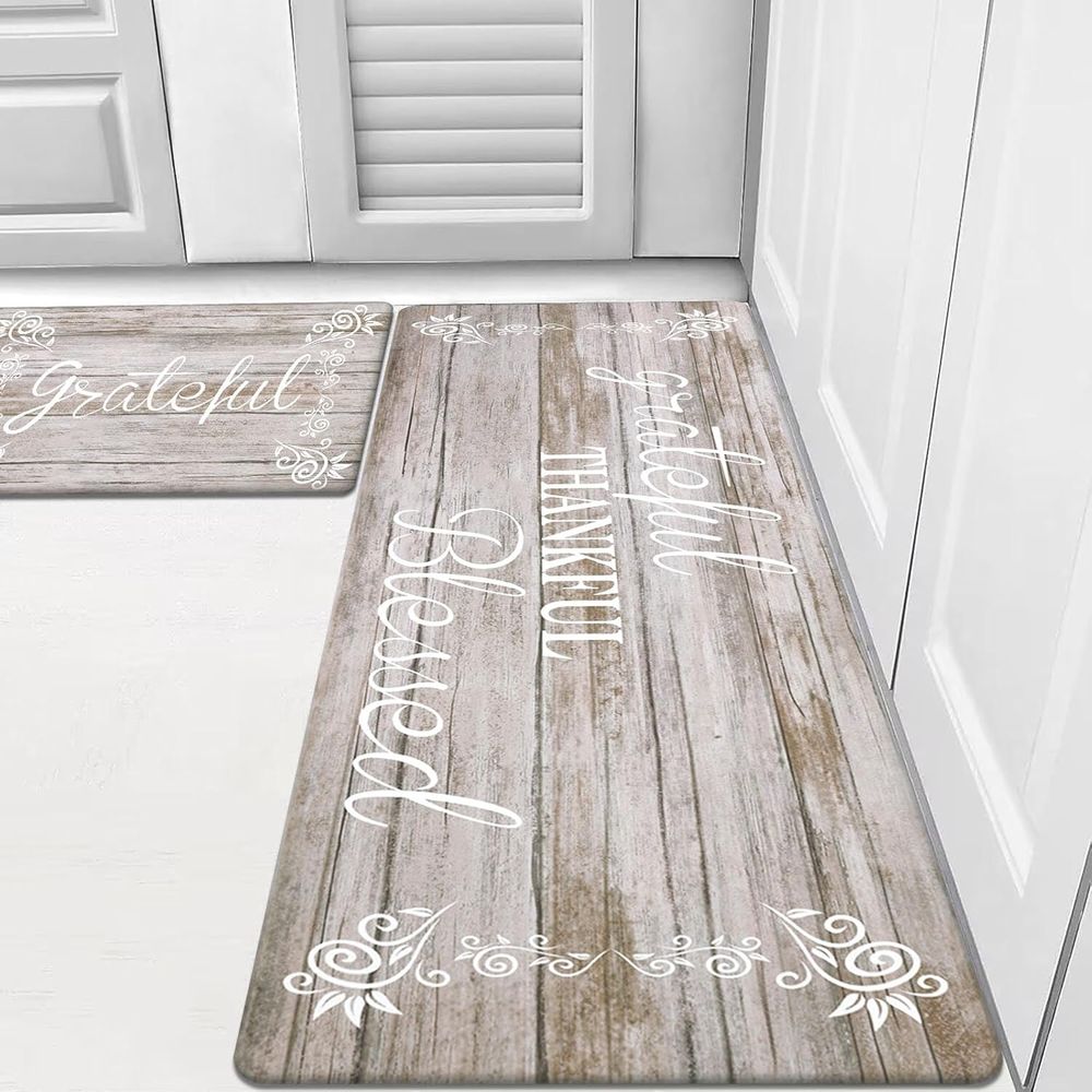 Anti Fatigue Mat - Anti-Fatigue Kitchen Mat Set of 2