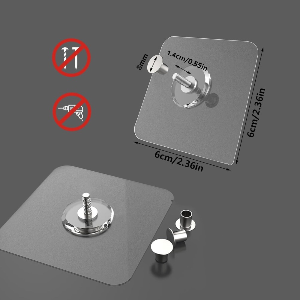 14 Pack Adhesive Wall Hooks No - đánh giá và giá Home Office Kitchen