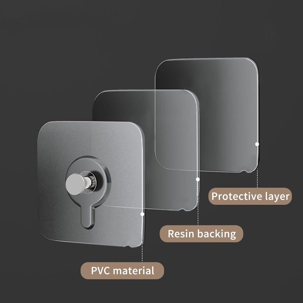 14 Pack Adhesive Wall Hooks No - đánh giá và giá Home Office Kitchen