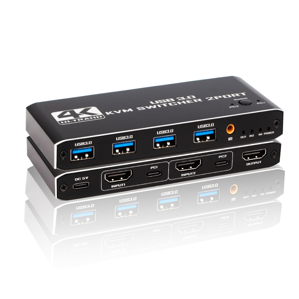 Universal 2 In 1 HDMI KVM Swit - đánh giá và giá Home Office Kvm Switch