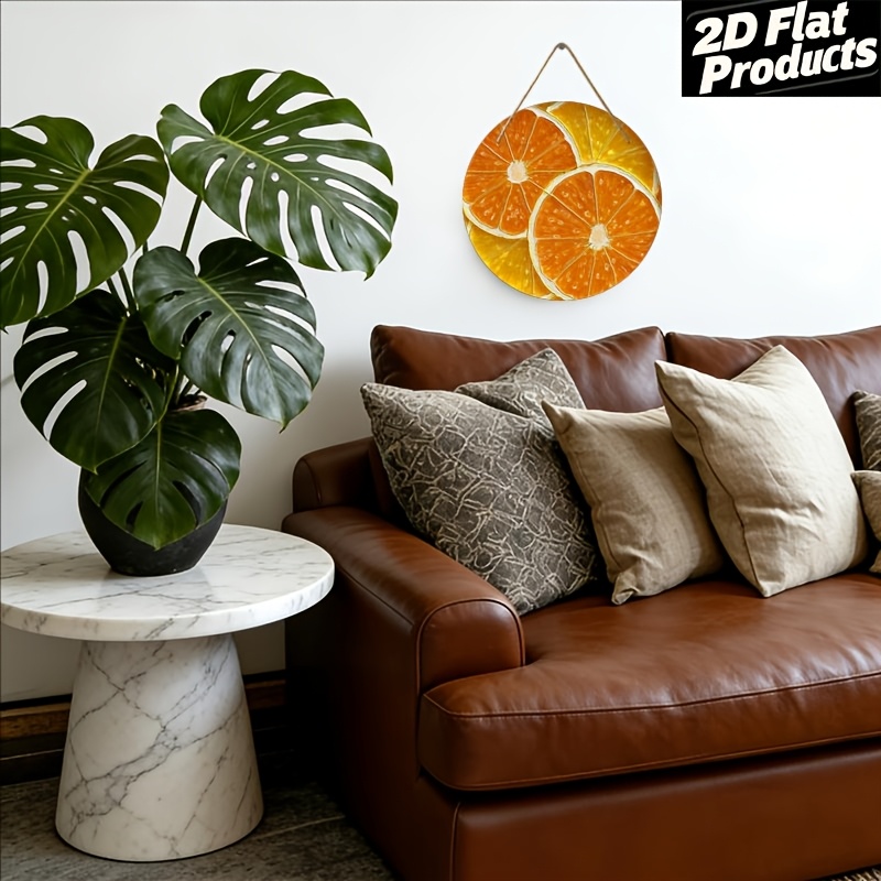 Modern Orange Aluminum Wall Ar - đánh giá và giá Home Office Kitchen