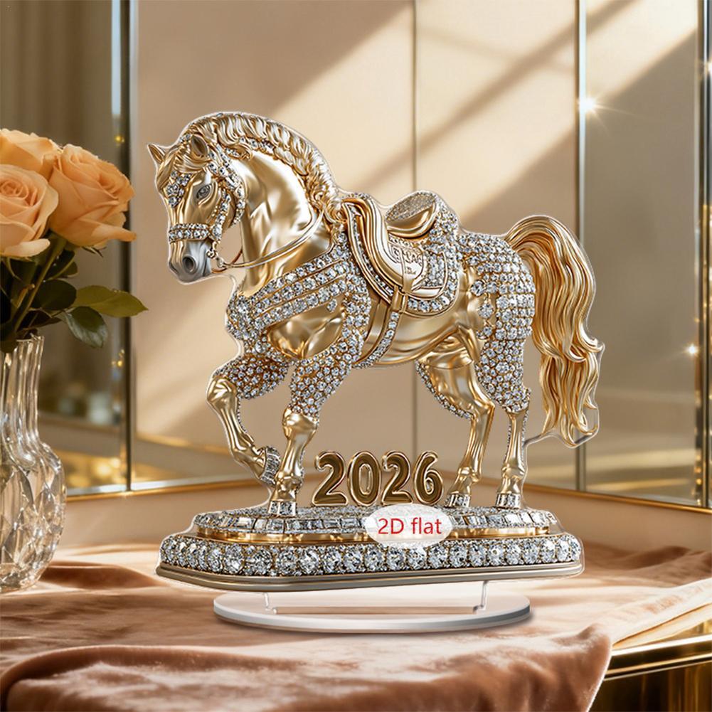 2D Horse Acrylic Desktop Decor - đánh giá và giá Home Office Holidays 2026