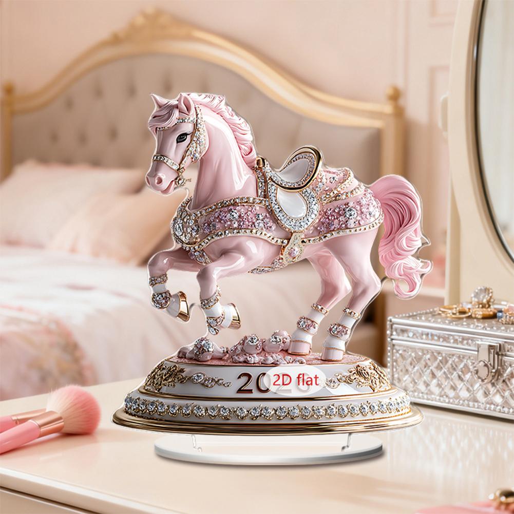 2D Horse Acrylic Desktop Decor - đánh giá và giá Home Office Holidays 2026