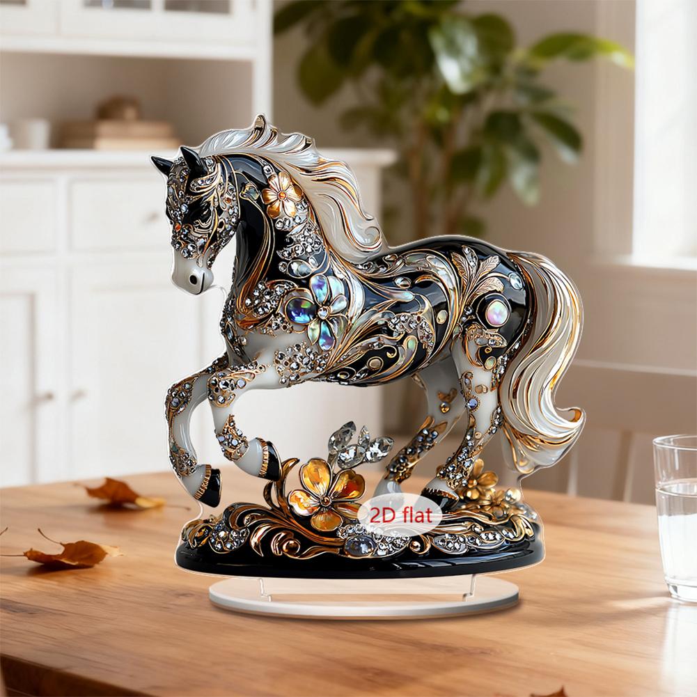 2D Horse Acrylic Desktop Decor - đánh giá và giá Home Office Holidays 2026