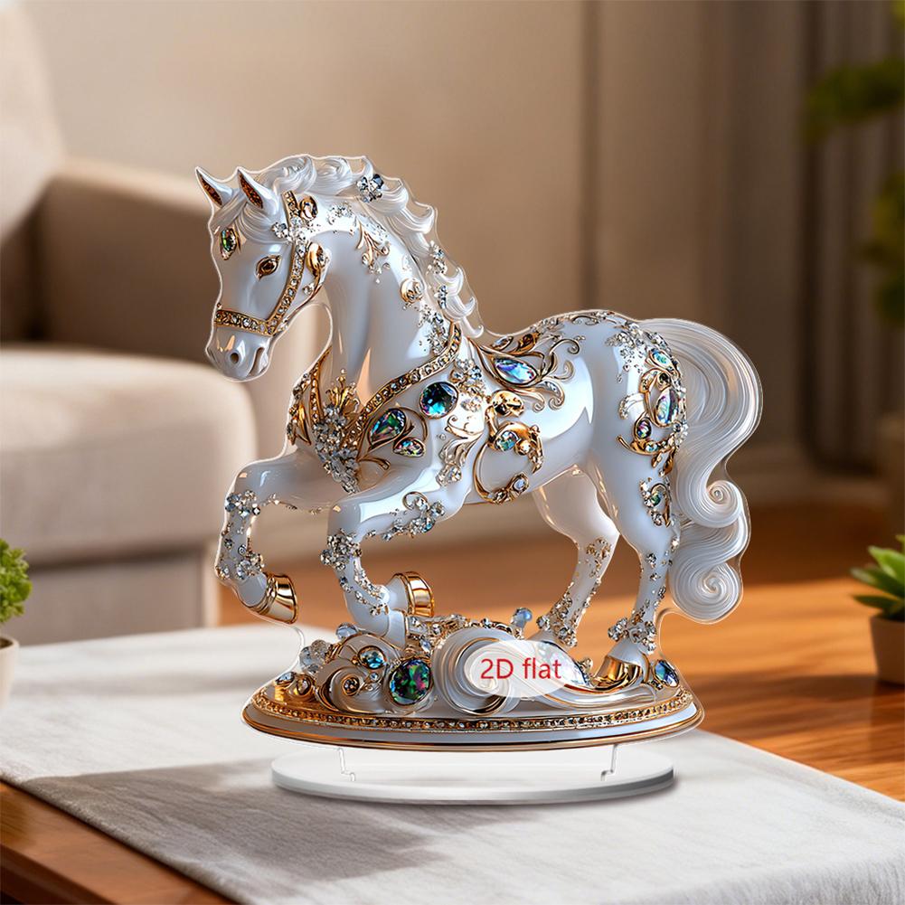 2D Horse Acrylic Desktop Decor - đánh giá và giá Home Office Holidays 2026