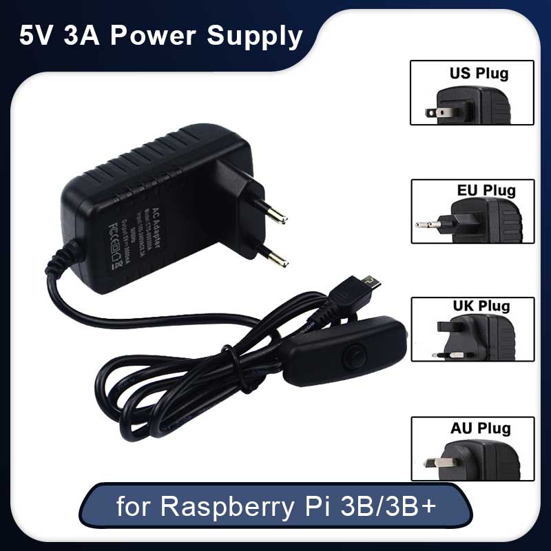5V 3A Raspberry Pi 3 Model B + - đánh giá và giá Home Office Uk