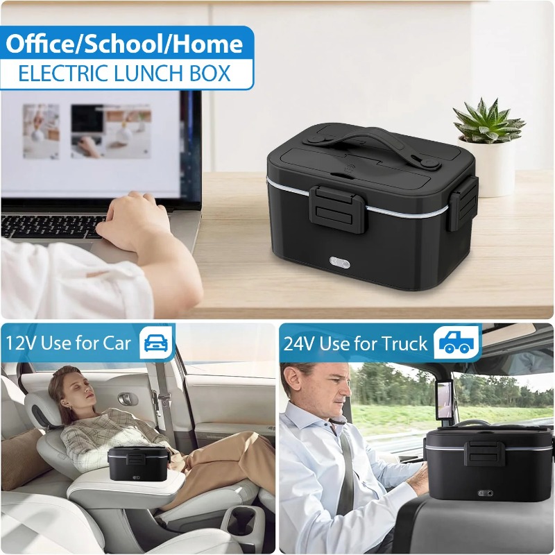 Electric Heated Lunch Box 110V - đánh giá và giá Home Office Work