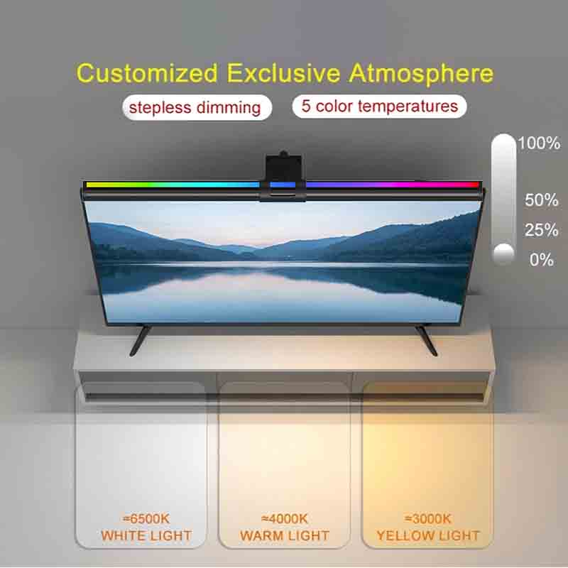 RGB Light 60/80cm Game Atmosph - đánh giá và giá Home Office Work