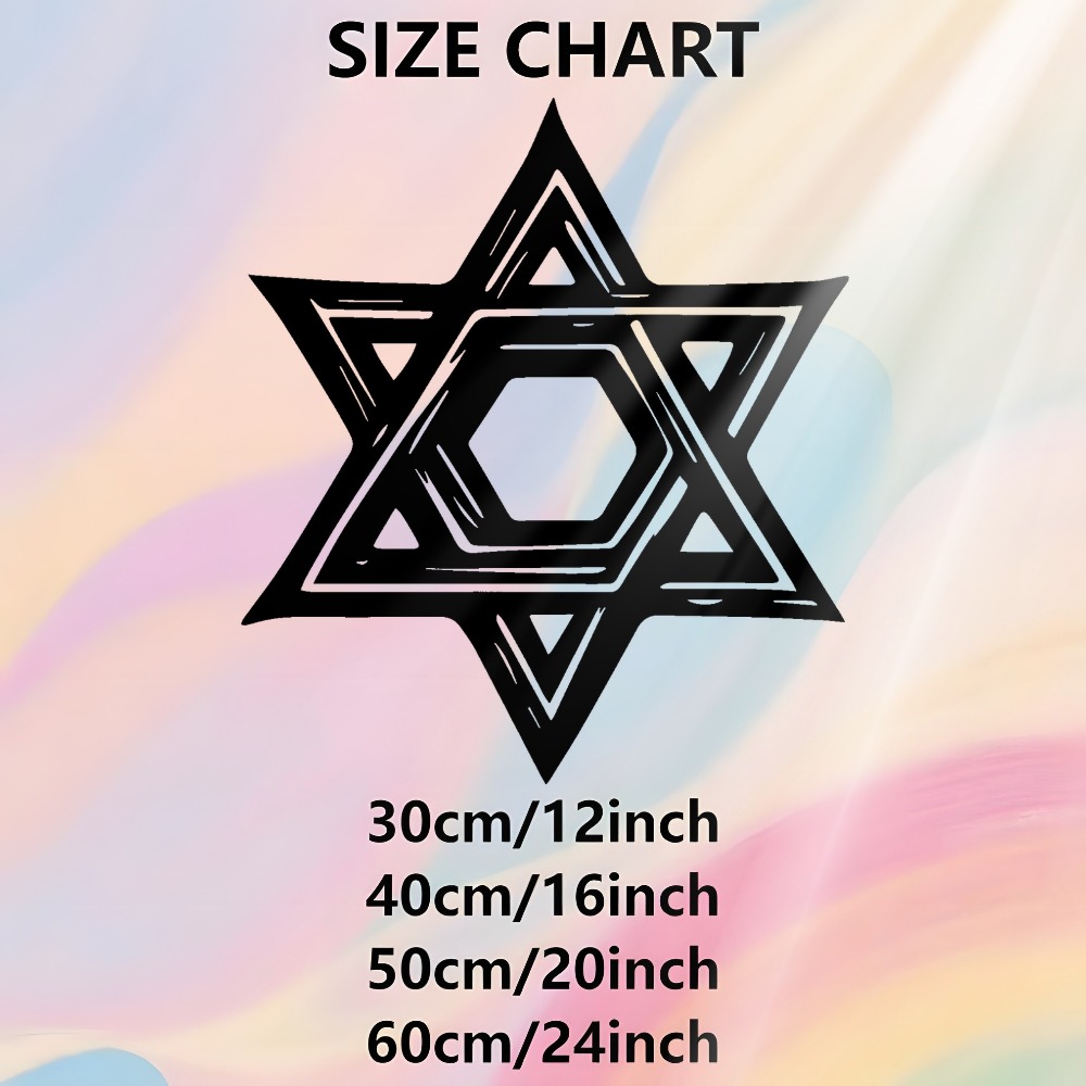 CIFBUY Iron Wall Art Star of D - đánh giá và giá Home Office Art