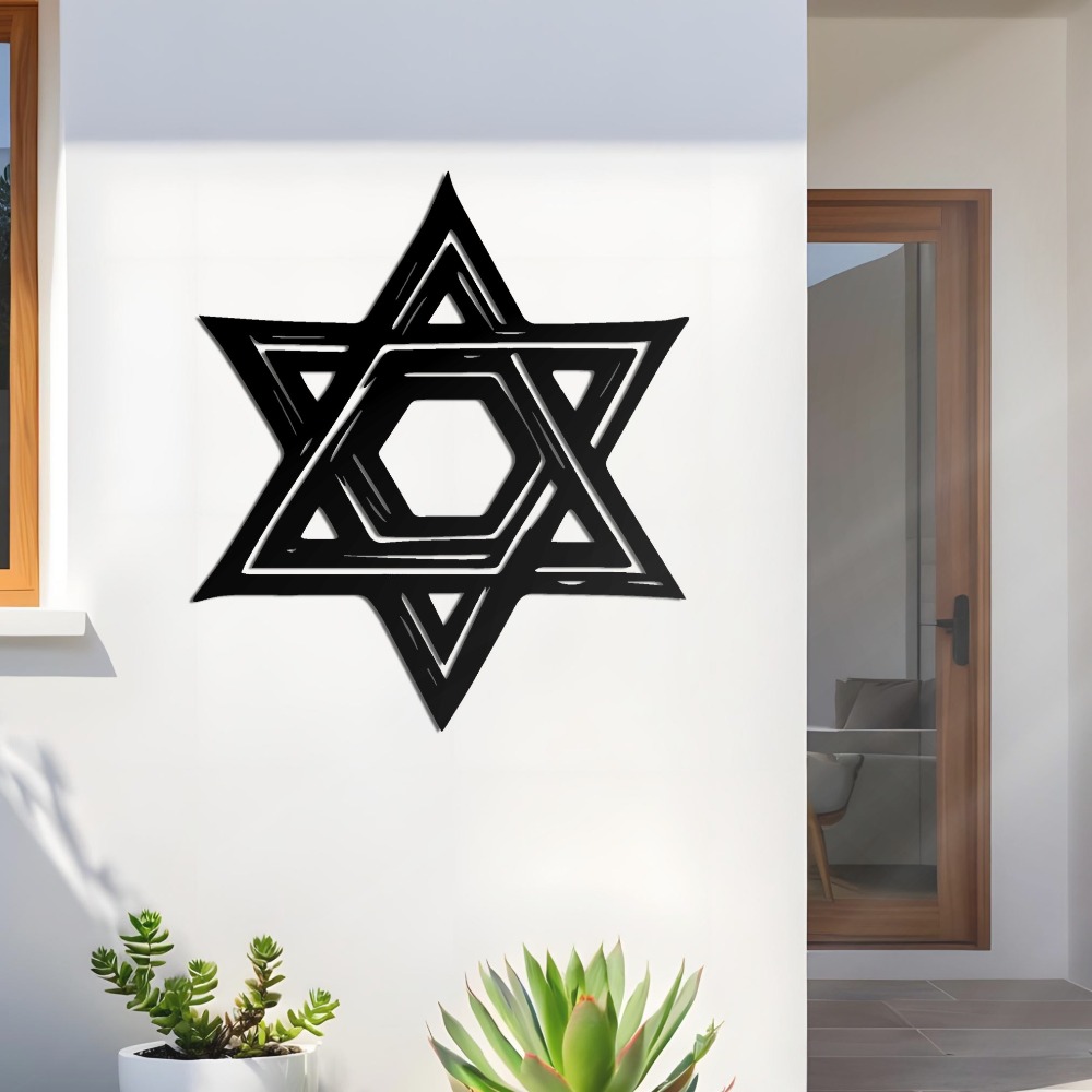 CIFBUY Iron Wall Art Star of D - đánh giá và giá Home Office Art