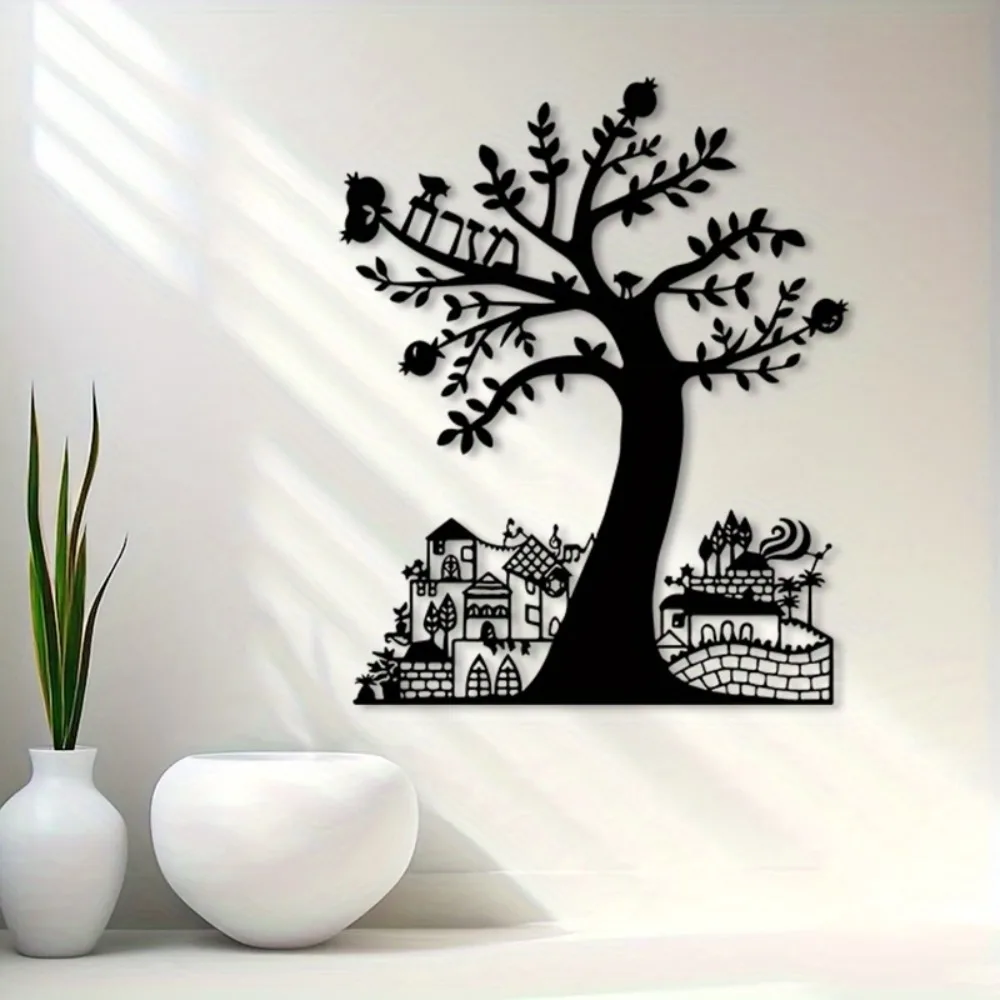 CIFBUY Metal Wall Art Pomegran - đánh giá và giá Home Office Art