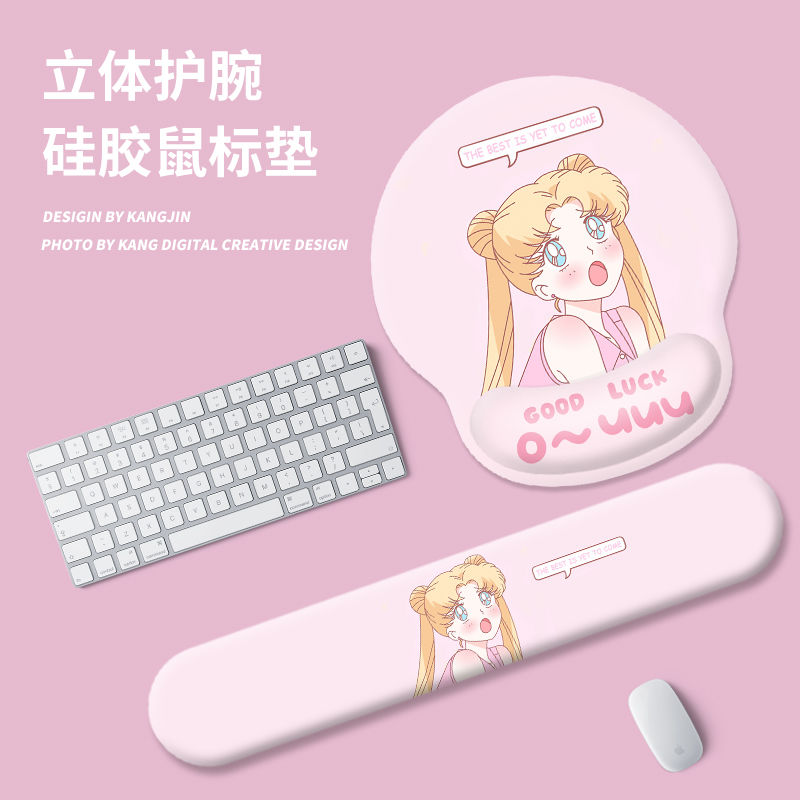 Sailor Moon Office Mouse Pad C - đánh giá và giá Wrist Rest Pad