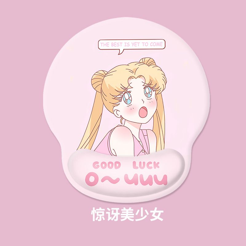 Sailor Moon Office Mouse Pad C - đánh giá và giá Wrist Rest Pad