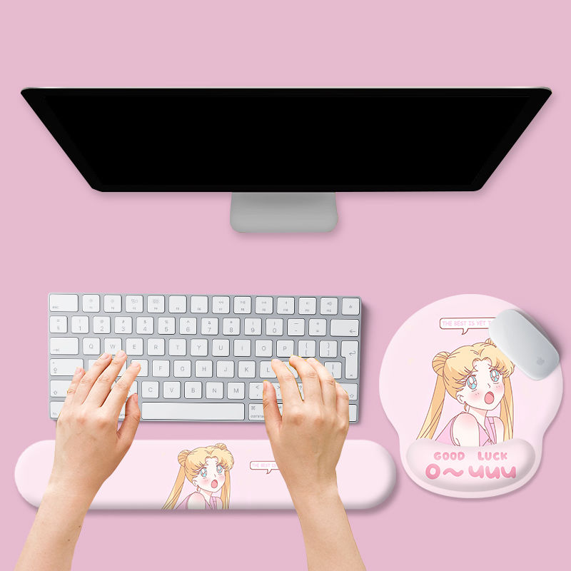 Sailor Moon Office Mouse Pad C - đánh giá và giá Wrist Rest Pad