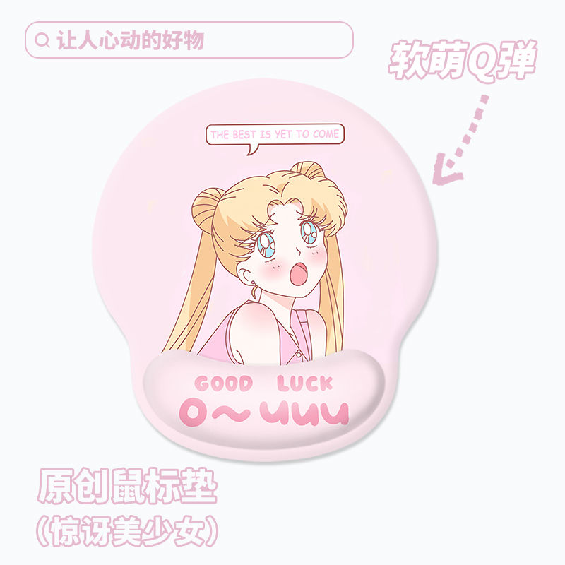 Sailor Moon Office Mouse Pad C - đánh giá và giá Wrist Rest Pad