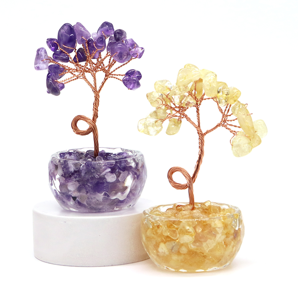 Natural Gemstone Crystal Lucky - đánh giá và giá Home Office Student