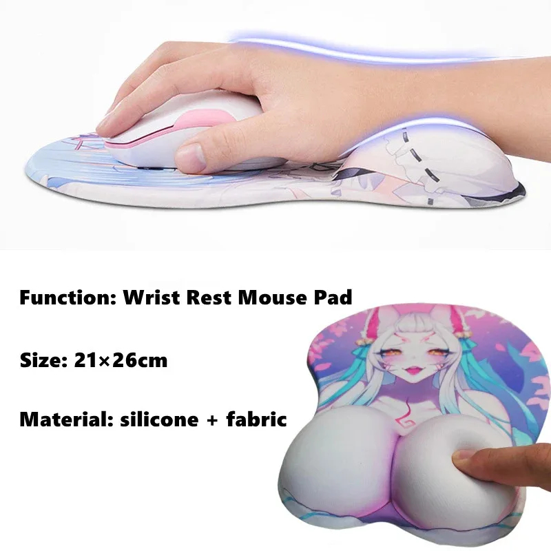 CyNSFW Nude 3d Nipples fate je - đánh giá và giá Wrist Rest Pad