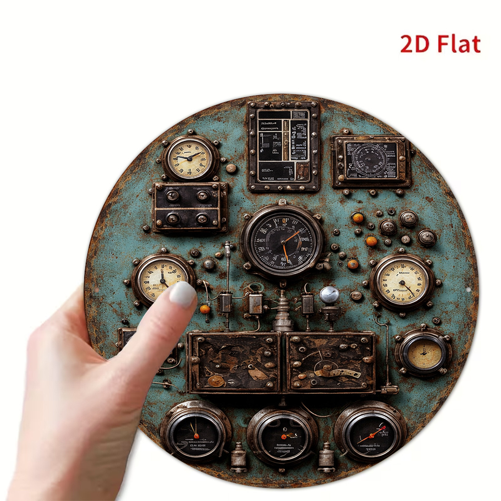 2D Flat Retro Dashboard Round  - đánh giá và giá Home Office Work