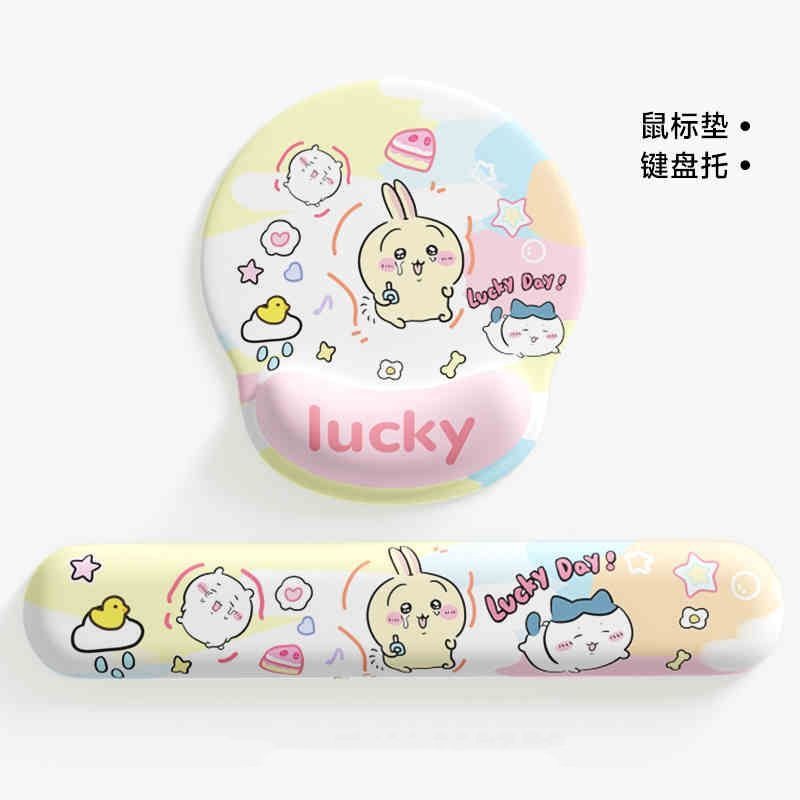 Cute Chiikawa Ergonomic Mouse  - đánh giá và giá Wrist Rest Pad