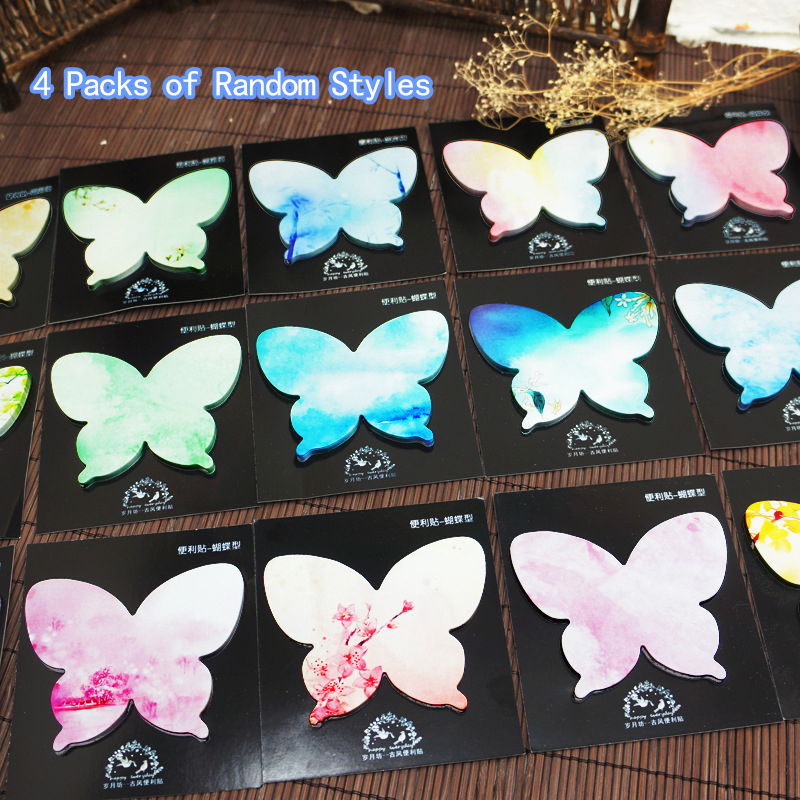 4 Packs Random Butterfly Stick - đánh giá và giá Home Office Work