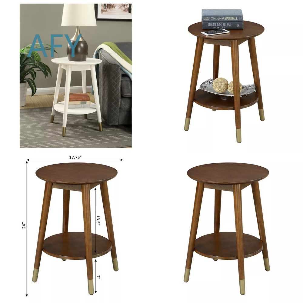 Wooden Side Table with Bottom  - đánh giá và giá Home Office Of Ikea