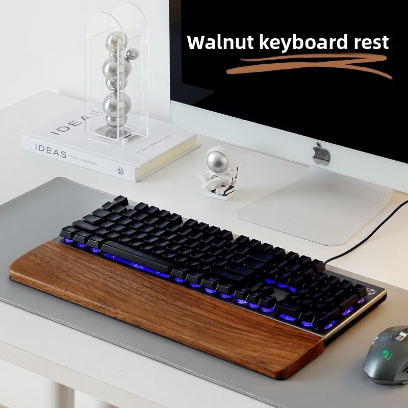 Solid Wood Keyboard Palm Rest  - đánh giá và giá Wrist Rest Pad