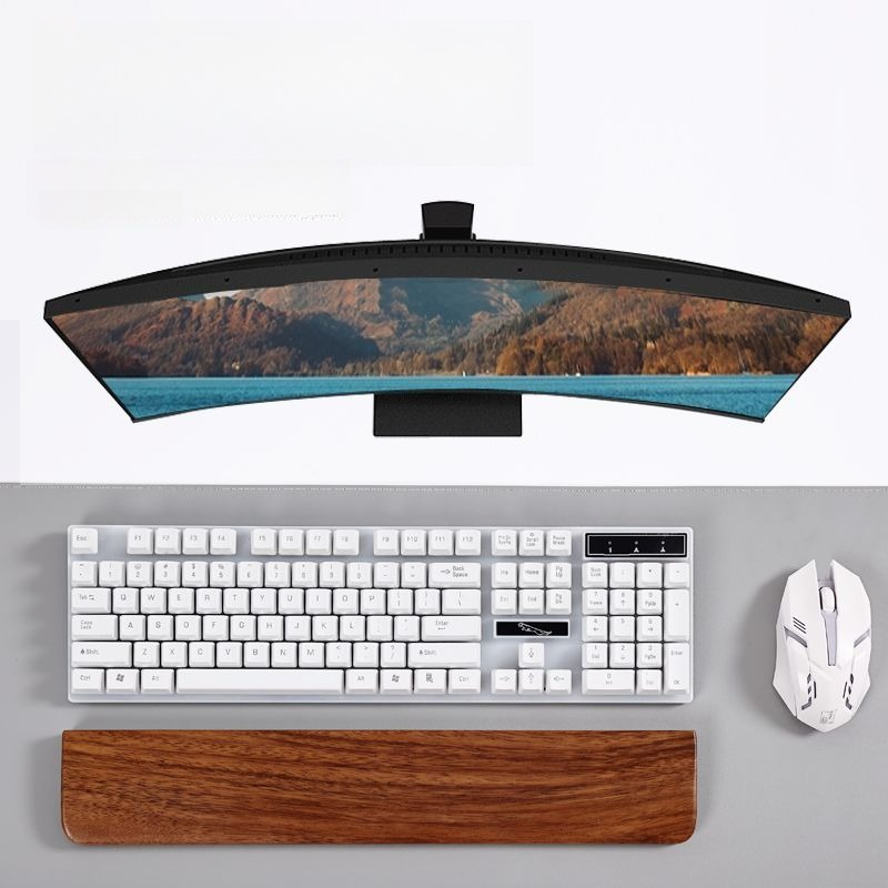 Solid Wood Keyboard Palm Rest  - đánh giá và giá Wrist Rest Pad