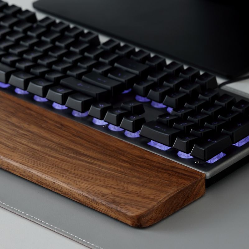 Solid Wood Keyboard Palm Rest  - đánh giá và giá Wrist Rest Pad