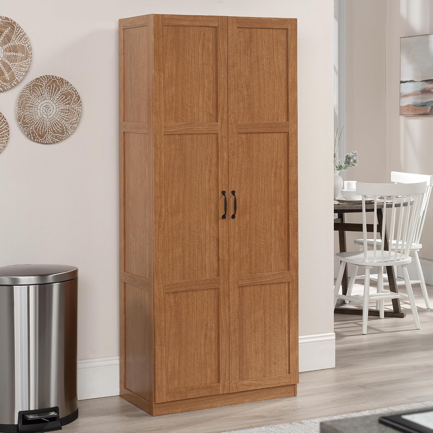 Tall Storage Cabinet, Freestan - đánh giá và giá Home Office Kitchen