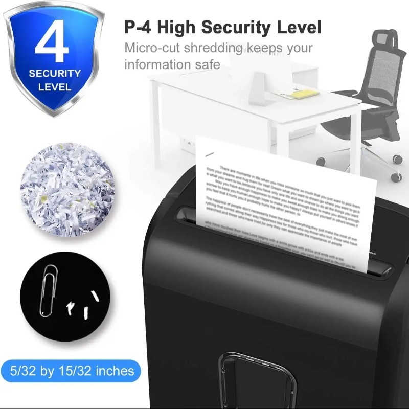 Bonsaii 6-Sheet Micro-Cut Pape - đánh giá và giá Home Office Paper Shredder