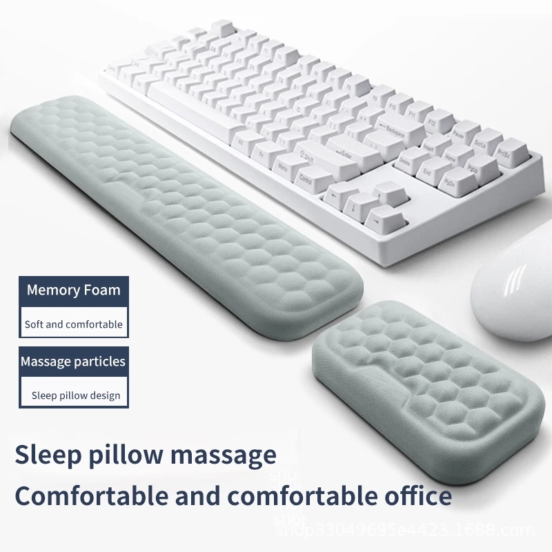 Ergonomic Memory Foam Gaming D - đánh giá và giá Wrist Rest Pad
