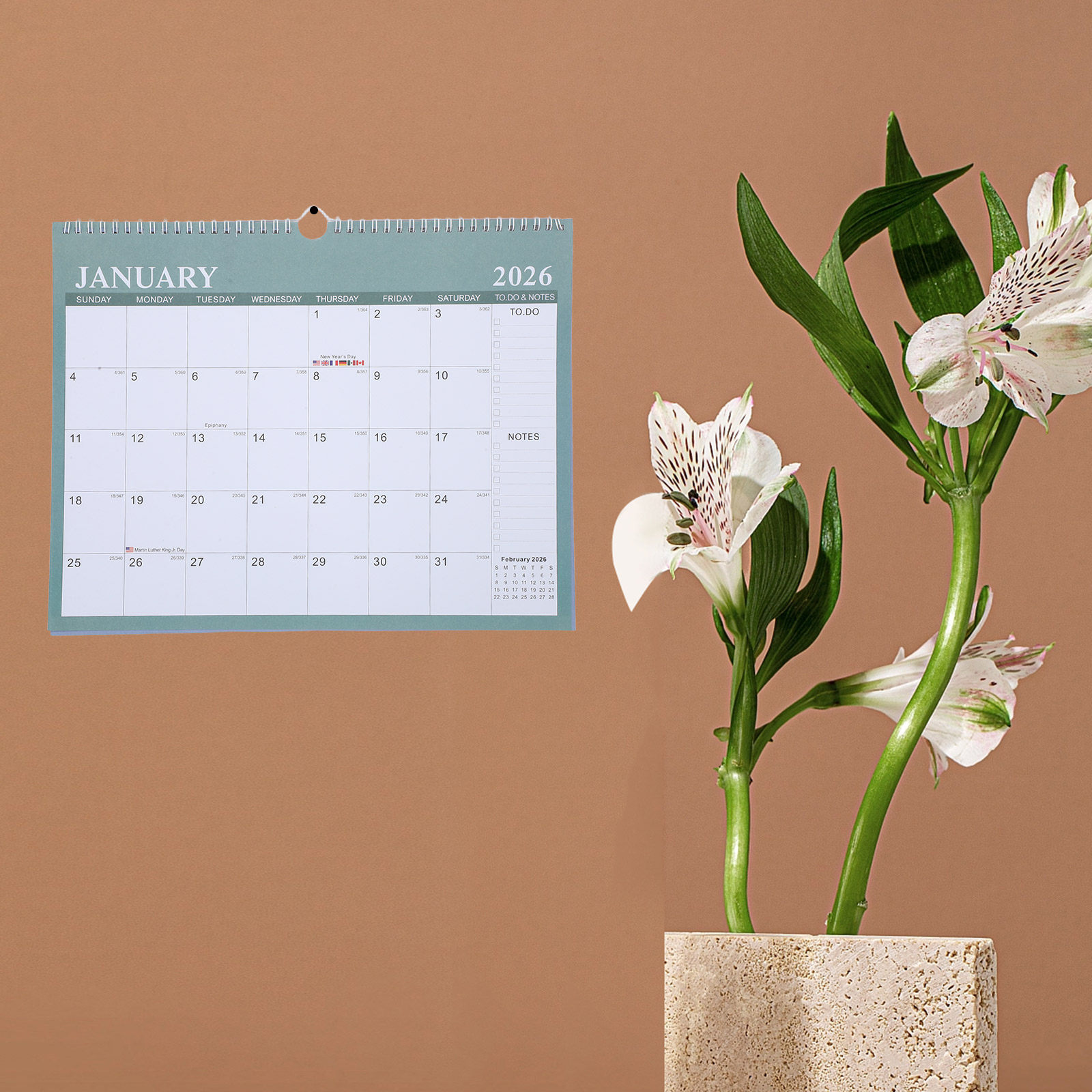 2026 1-2027 6 Large Hanging Mo - đánh giá và giá Home Office Holidays 2026