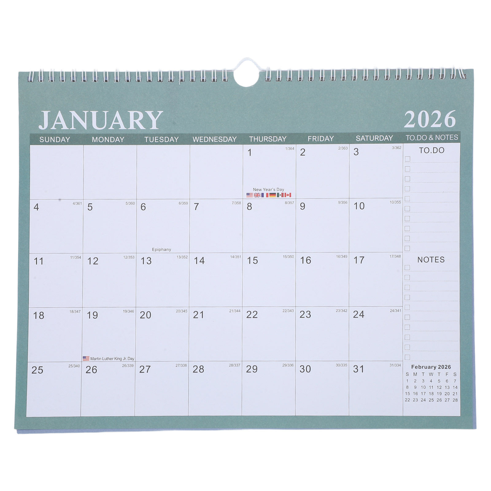 2026 1-2027 6 Large Hanging Mo - đánh giá và giá Home Office Holidays 2026