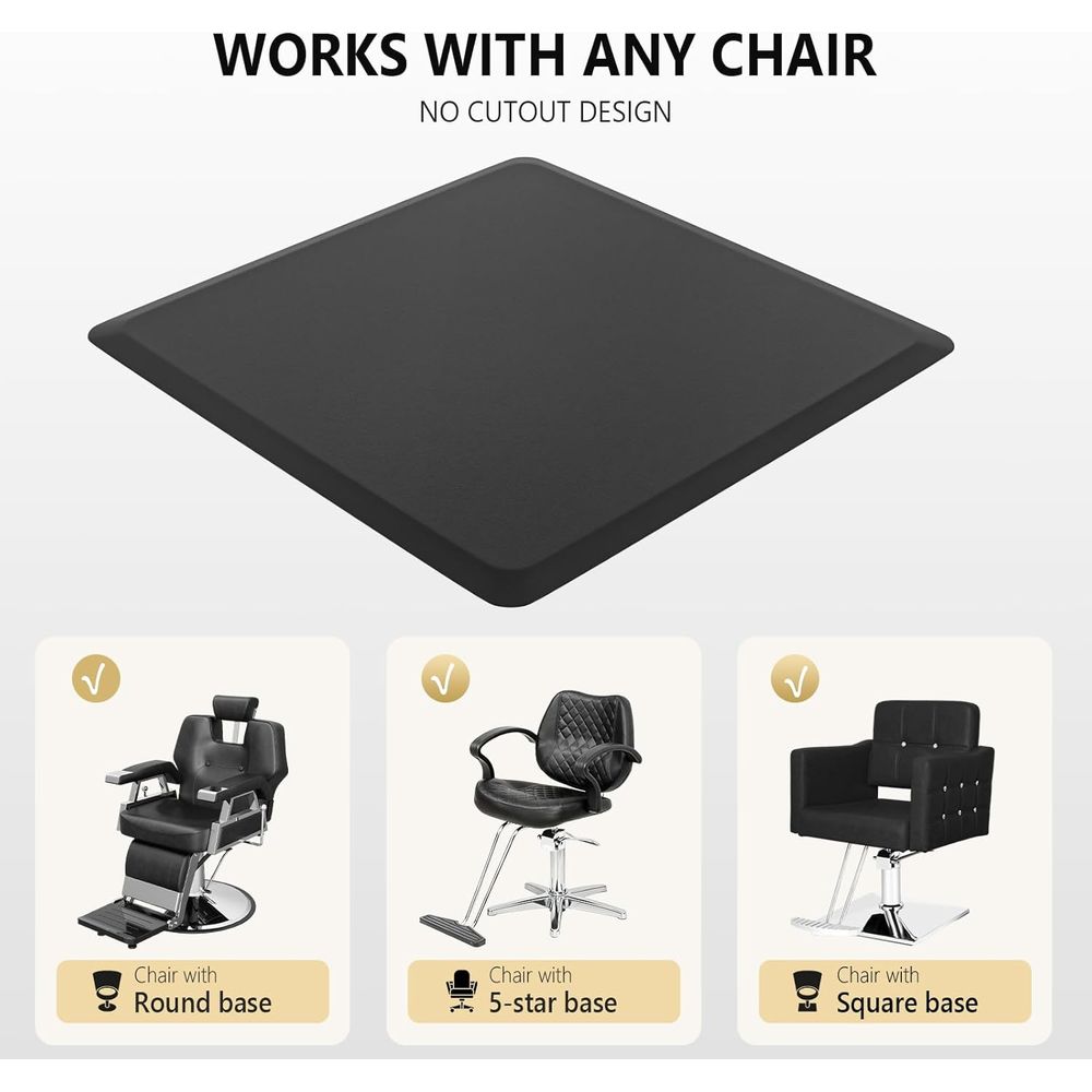 Luxury Salon Mat 4'x4'x5/8, An - đánh giá và giá Anti Fatigue Mat