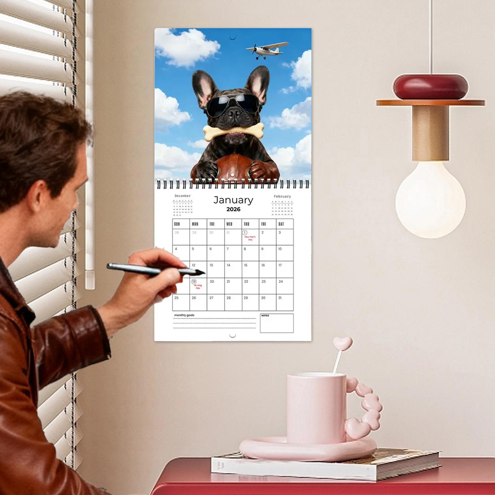2026  Daily Calendars New Year - đánh giá và giá Home Office Holidays 2026