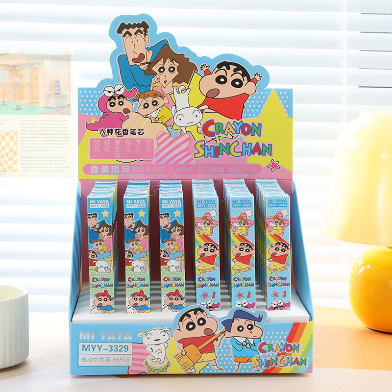 6Pcs Cartoon Crayon Shin-Chan  - đánh giá và giá Home Office Student