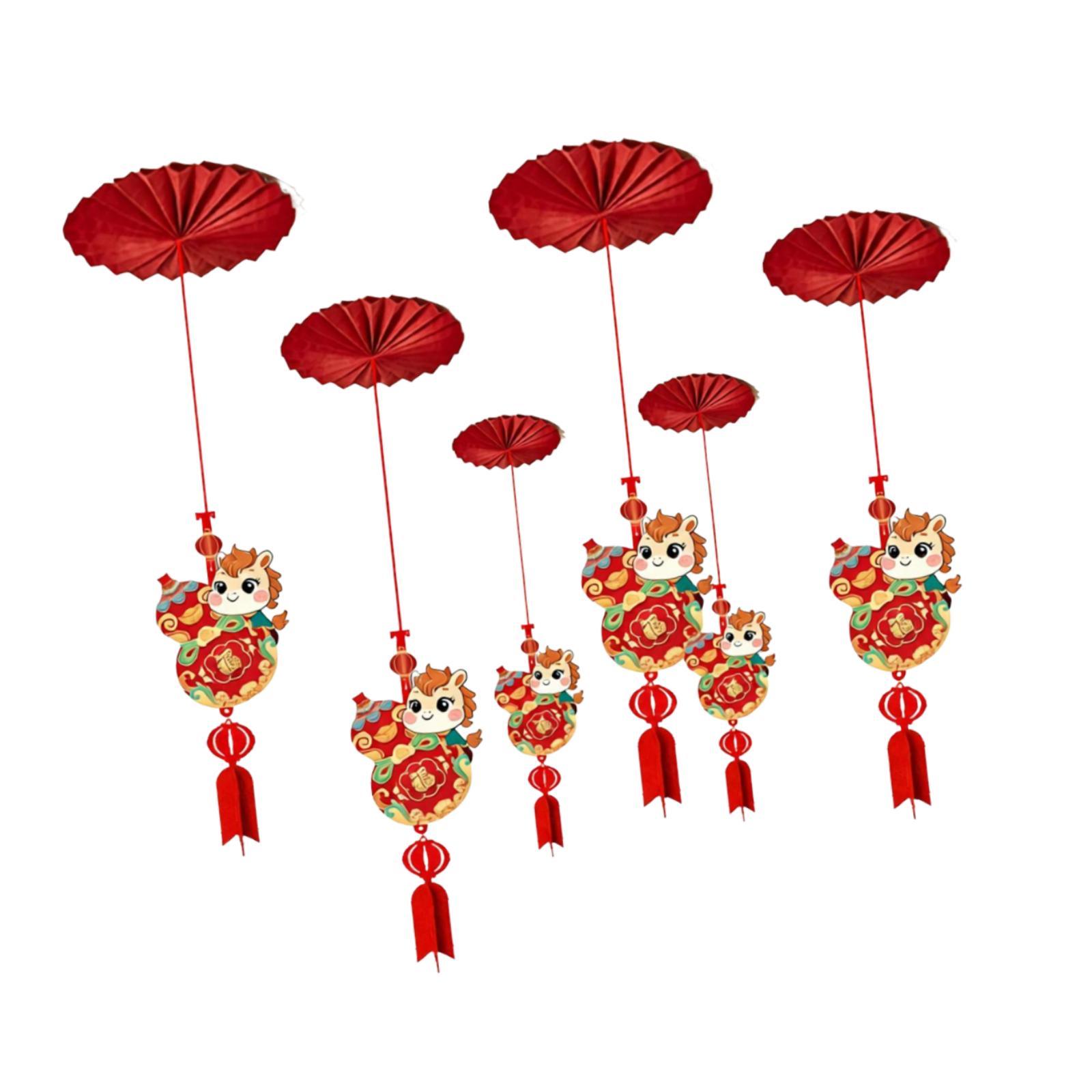 6Pcs Chinese New Year Ceiling  - đánh giá và giá Home Office Holidays 2026