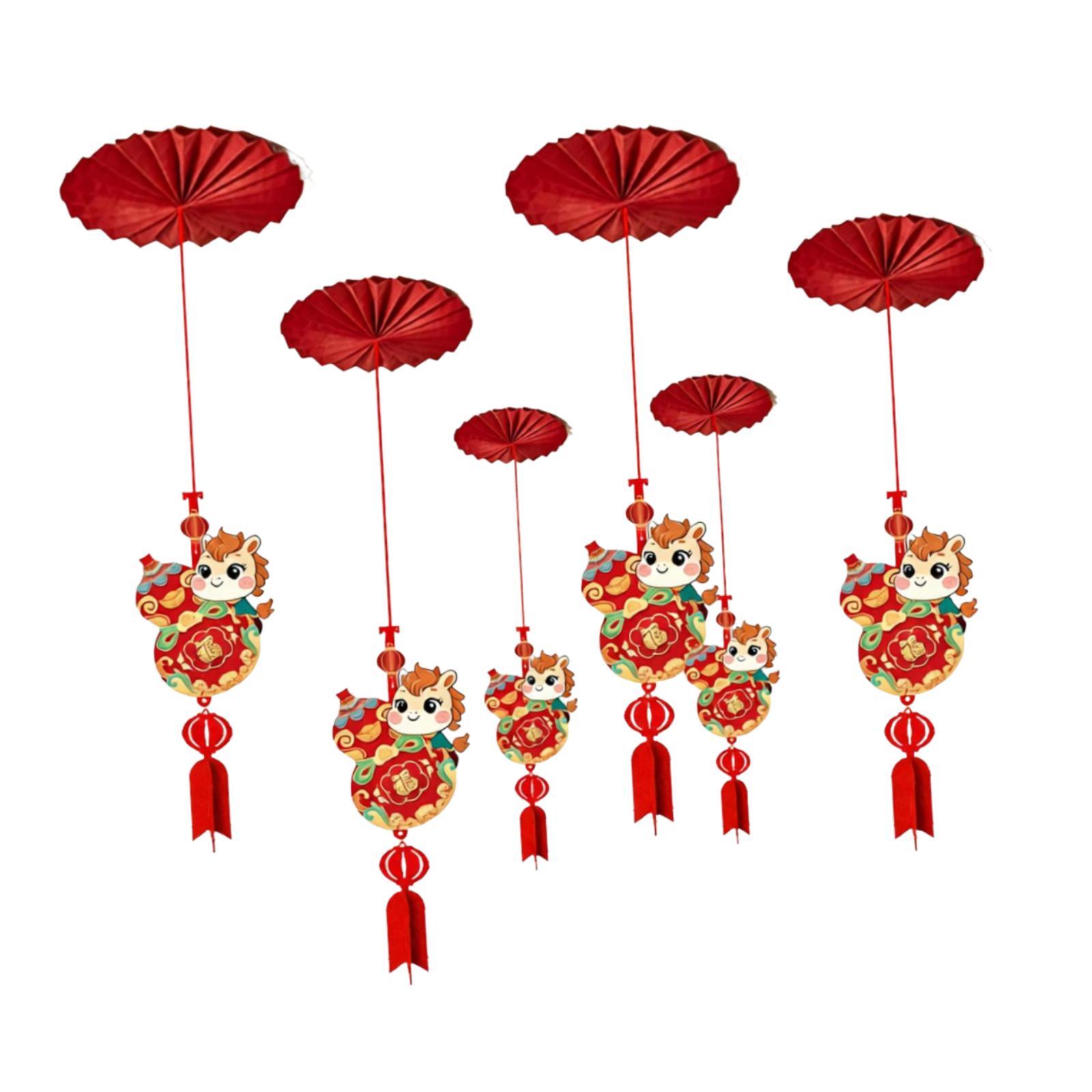 6Pcs Chinese New Year Ceiling  - đánh giá và giá Home Office Holidays 2026