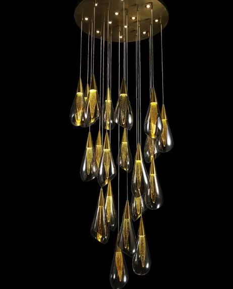 Modern Luxury Crystal Ceiling  - đánh giá và giá Home Office Kitchen
